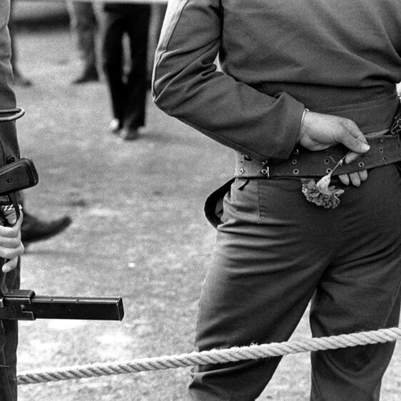 Weapons and flowers: the Carnation Revolution combined the two in a peaceful upheaval.