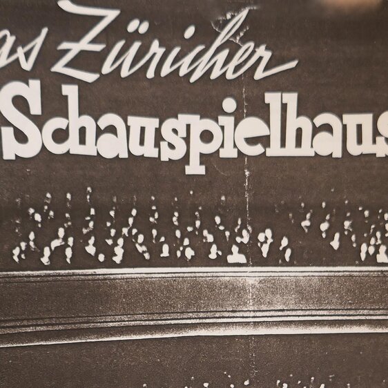 Programm des Zürcher Schauspielhauses für die Spielzeit 1934/35. 