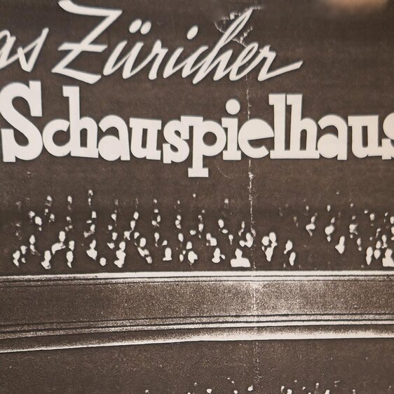 Programme de la saison 1934/35 du Schauspielhaus de Zurich.