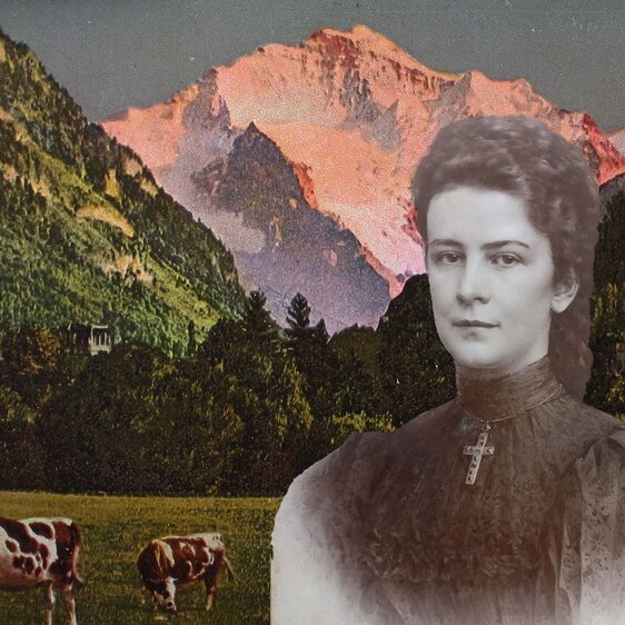 Im Berner Oberland fühlte sich Sisi sehr wohl. Nicht nur wegen der exzellenten Molke, die sie hier literweise trank.