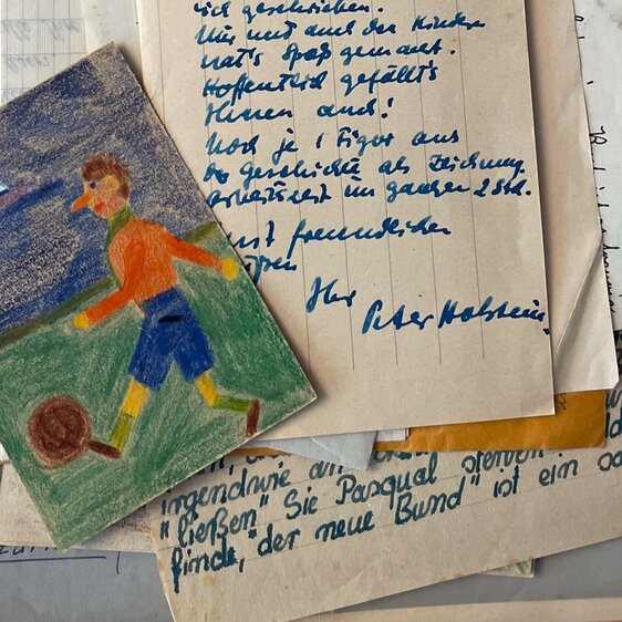 Lisa Tetzner und Kurt Kläber bewahrten unzählige Zuschriften von jungen Leserinnen und Lesern auf.