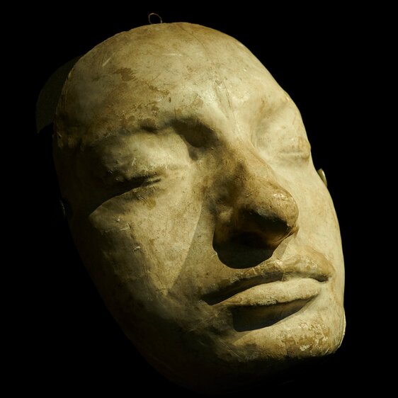 Totenmaske von Jeanne de France, 1505.