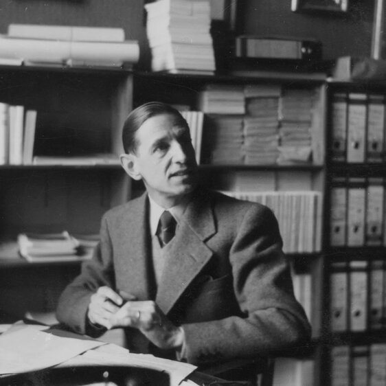 Martin Bodmer widmete sein Leben seiner aussergewöhnlichen Büchersammlung.