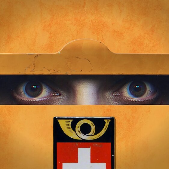 Die Post liest mit. Ab dem 20. Jahrhundert suchte sie vor allem Botschaften, die mit geheimer Tinte geschrieben wurden. Illustration von Marco Heer.