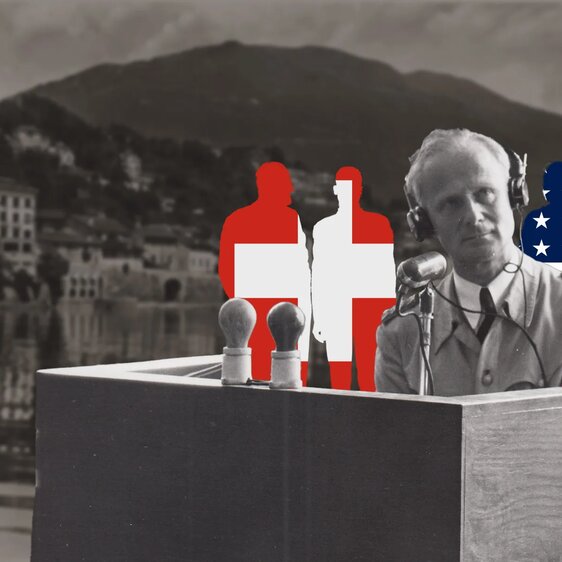 In Ascona wurde im März 1945 der Grundstein für den späteren Schutz von Karl Wolff gelegt.