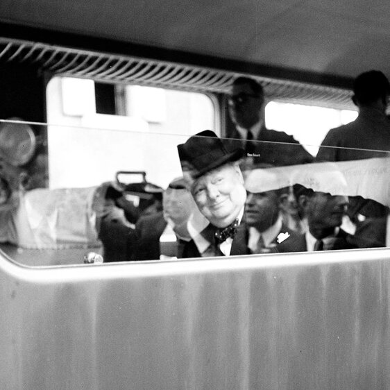 Der Besuch von Winston Churchill im Herbst 1946 hielt die Schweiz auf Trab.