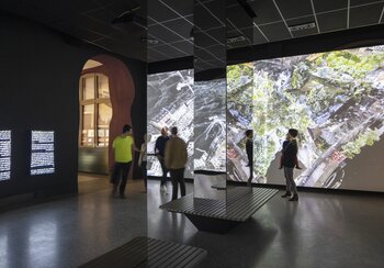 Blick in die Ausstellung "Einfach Zürich"