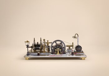Model of a steam engine