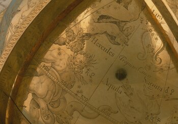 Celestial globe, created by Jost Bürgi, 1594. Detail. | © Swiss National Museum