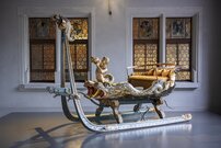 Prunkschlitten von Hans Wilhelm Tüfel (1631–1695), um 1680, Sursee LU. | © Schweizerisches Nationalmuseum