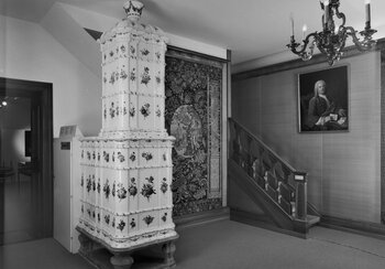 Lightwell in the 1980s with false ceiling. | © Swiss National Museum