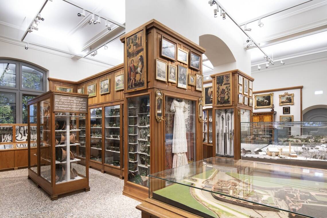 Foto der Sammlung Hallwil im Landesmuseum Zürich