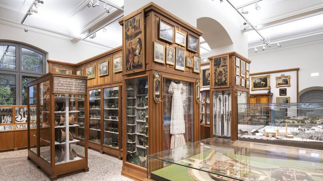 Foto der Sammlung Hallwil im Landesmuseum Zürich