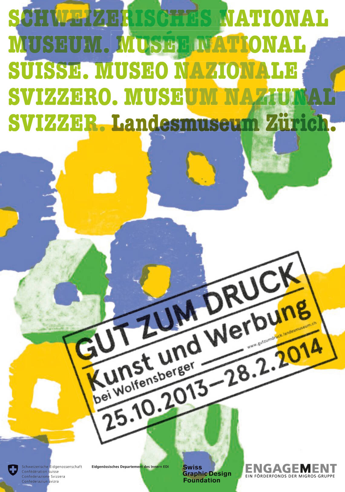 Plakat der Ausstellung "GZD"