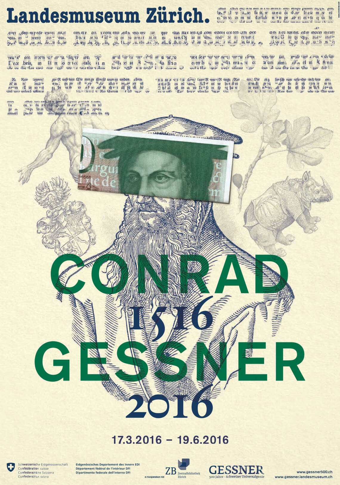 Bild aus der Ausstellung "Conrad Gessner"