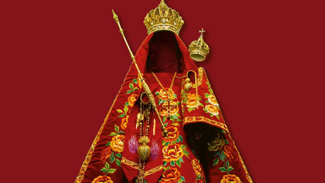 Key-Visual der Ausstellung "Einsiedeln"