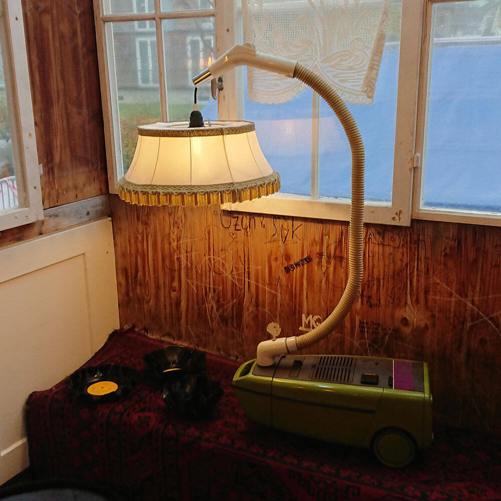 Staubsauger wird zur Lampe