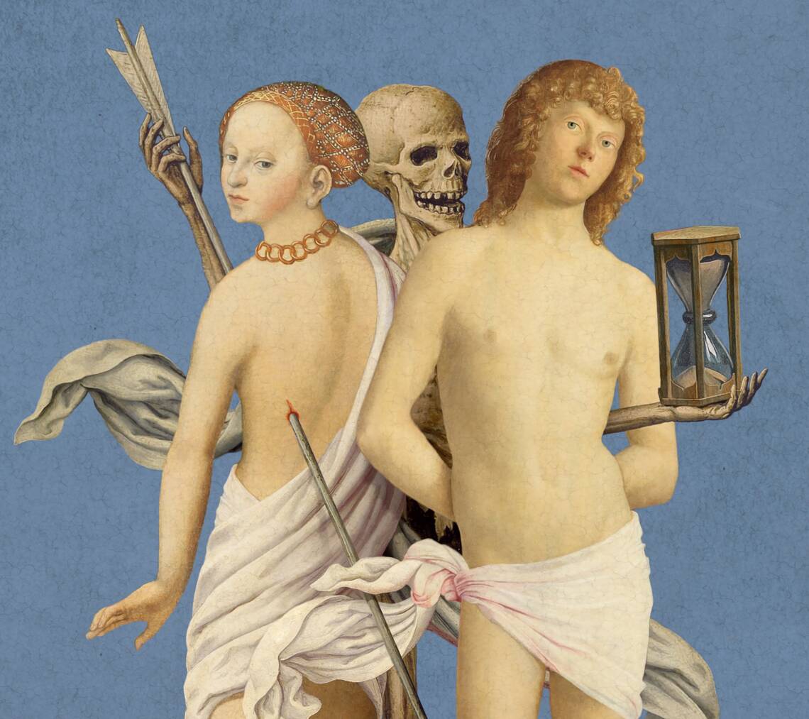 Keyvisual der Ausstellung begehrt. umsorgt. gemartert. Körper im Mittelalter