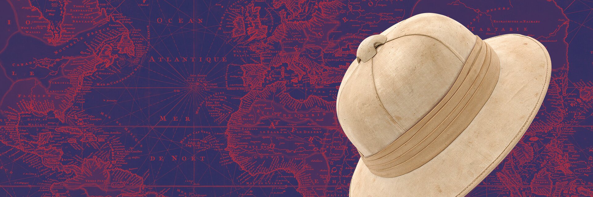 Key visual of the exhibition «colonial – Switzerland’s Global Entanglements»