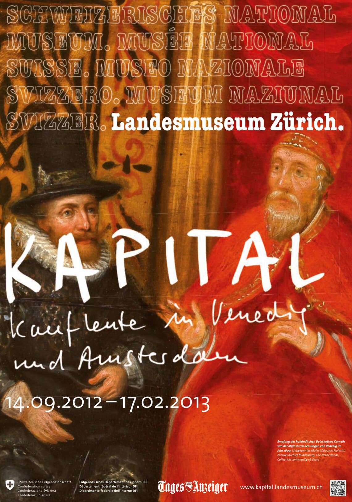 Poster of the exhibition "KAPITAL