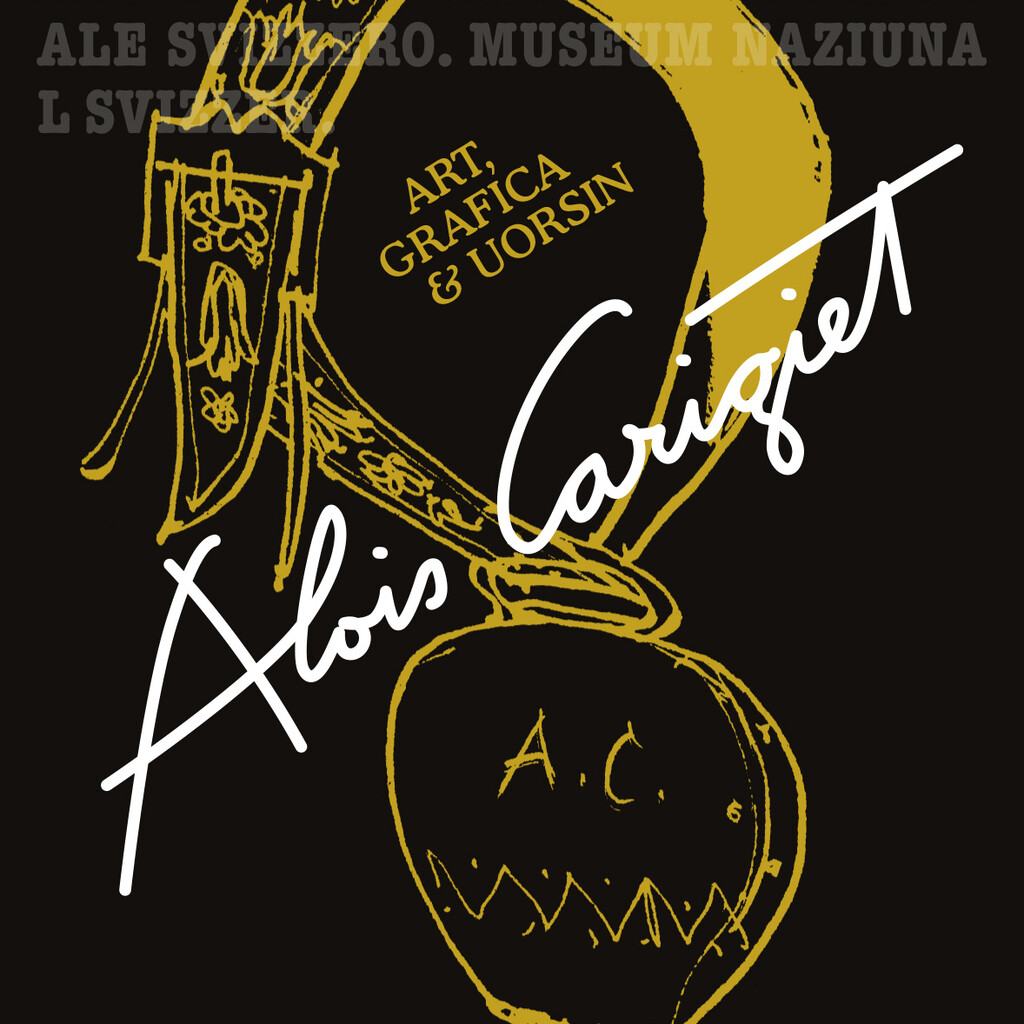 Plakat der Ausstellung "Alois Carigiet"