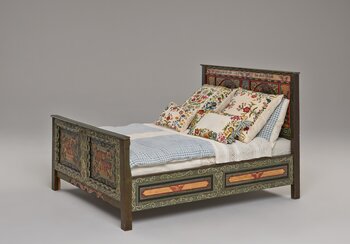 Marriage bed from 1767 | © Swiss National Museum