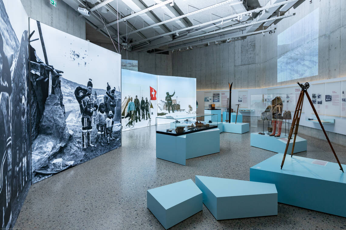 Key-Visual der Ausstellung "Grönland 1912"