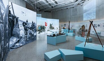 Key-Visual der Ausstellung "Grönland 1912"