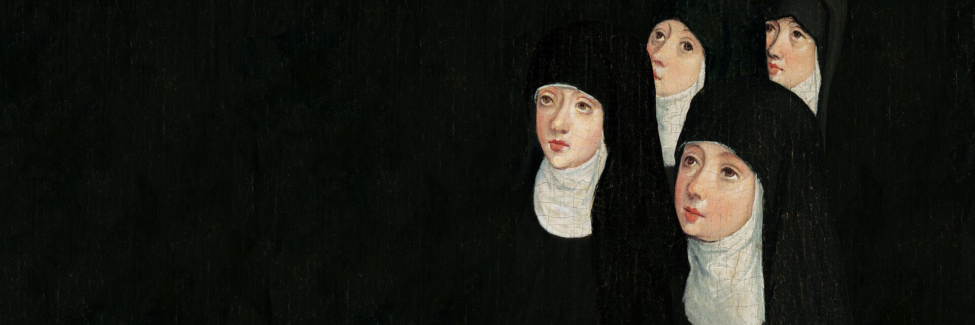 Key visual of the exhibition "Nuns in the Middle Ages