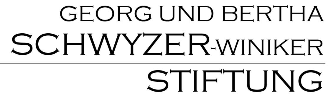 Logo Georg und Bertha Schwyzer-Winiker Stiftung