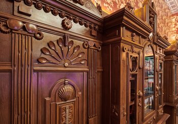 Salle de séance du Conseil Fédéral en miniature – détail | © Photo: Musée national suisse