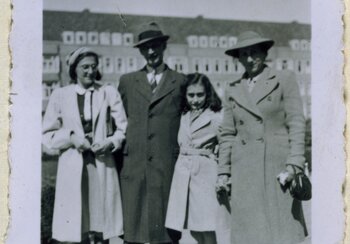 Anne Frank avec sa famille  | © © Anne Frank Fonds Bâle