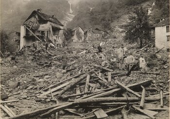 Zerstörung | © Foto: Anton Krenn, 1924, ETH-Bibliothek Zürich, Bildarchiv, Hs_1360-0173-002