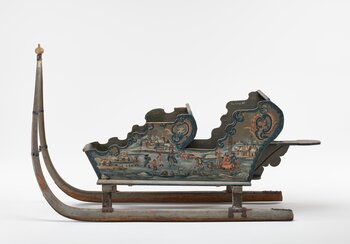Sleigh with winter landscape | © © Swiss National Museum