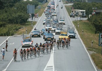 Course sur route, 1988 | © © Musée national suisse / ASL