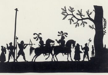 Paper cutting con scene della storia di Tell, 1820 –1830 | © Museo nazionale svizzero