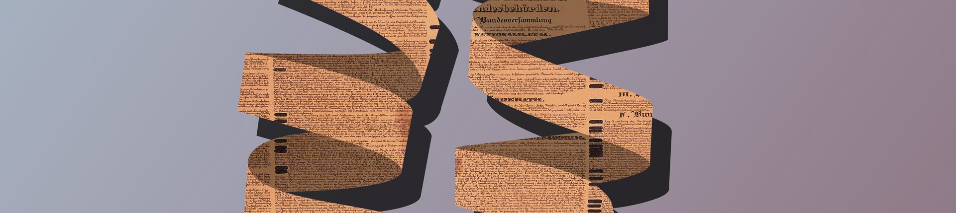 Keyvisual of the exhibition „Happy you have rights day. 175 years of the Federal Constitution” | © Schweizerisches Nationalmuseum