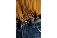 La ceinture Hermès est une pépité vintage venant de Tokyo, achetée dans la boutique « Amore ». Je l’ai dénichée lors d’un voyage au Japon avec ma fille. Elle m’a immédiatement tapé dans l’œil et était à ma taille. | © Photo: Marie-Christine Gerber | Styling: Filipa Fernandes
