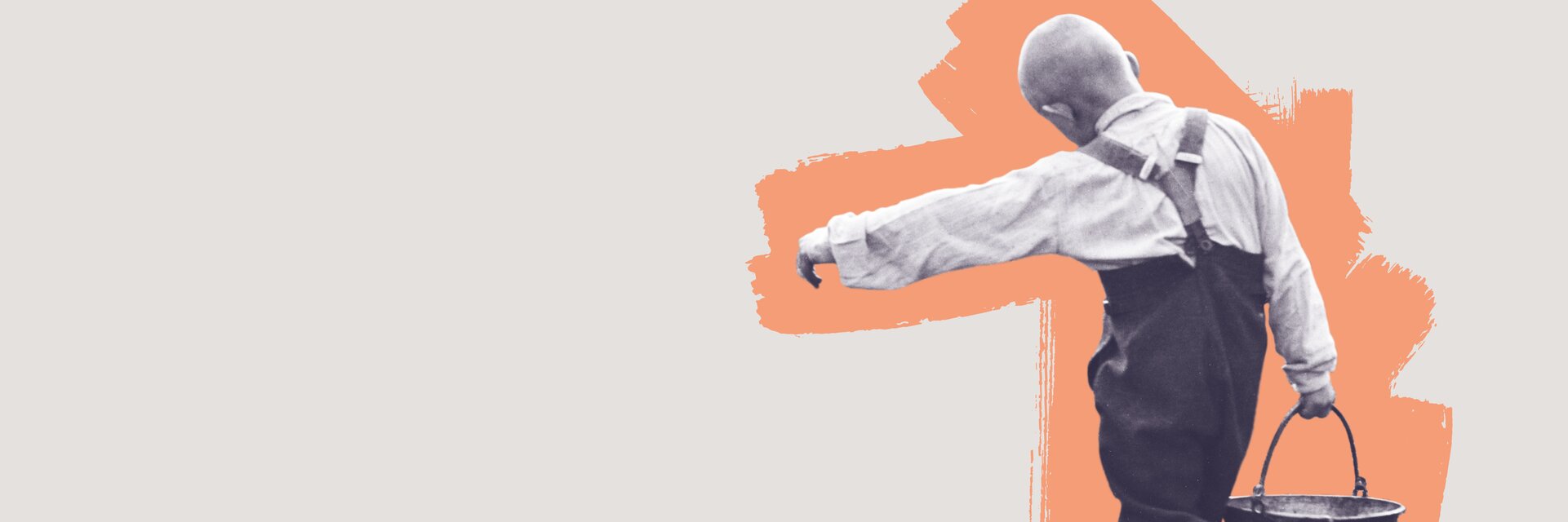 Keyvisual der Ausstellung «Aus der Not geboren. Arbeitende Kinder». | Bild (Ausschnitt): Wasserholen an der Quelle, Unteriberg SZ, 1947 © Theo Frey / Fotostiftung Schweiz | © Theo Frey / Fotostiftung Schweiz