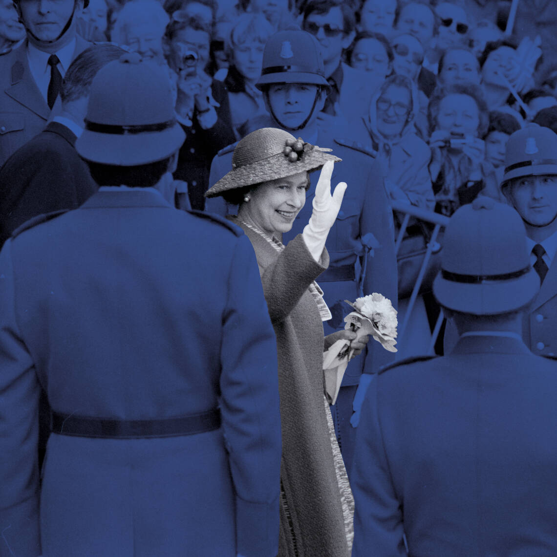 Keyvisual der Ausstellung «Royals zu Besuch. Von Sisi bis Queen Elizabeth»