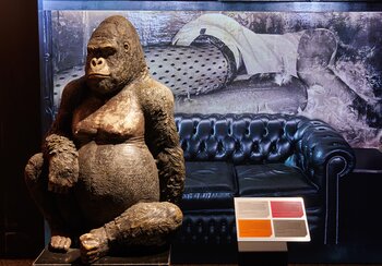 Statua di gorilla, Club Zukunft | © © Club Zukunft. Foto: Museo nazionale svizzero
