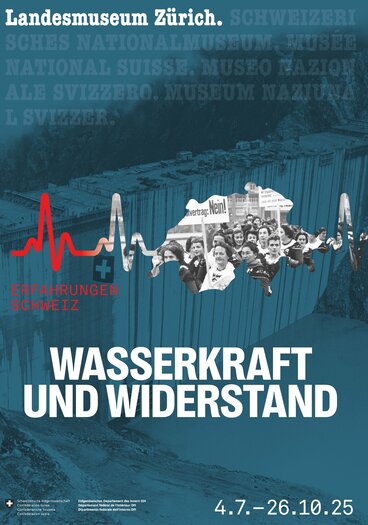 Visuale della mostra Esperienze della Svizzera – Energia idraulica e opposizione