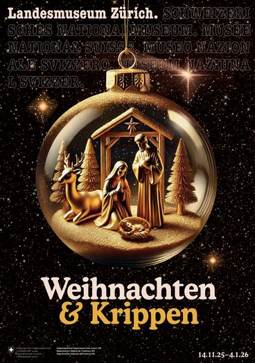 Key visual of the exhibition Christmas & Cribs