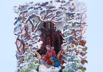 Église dans une forêt hivernale | © © Musée national suisse