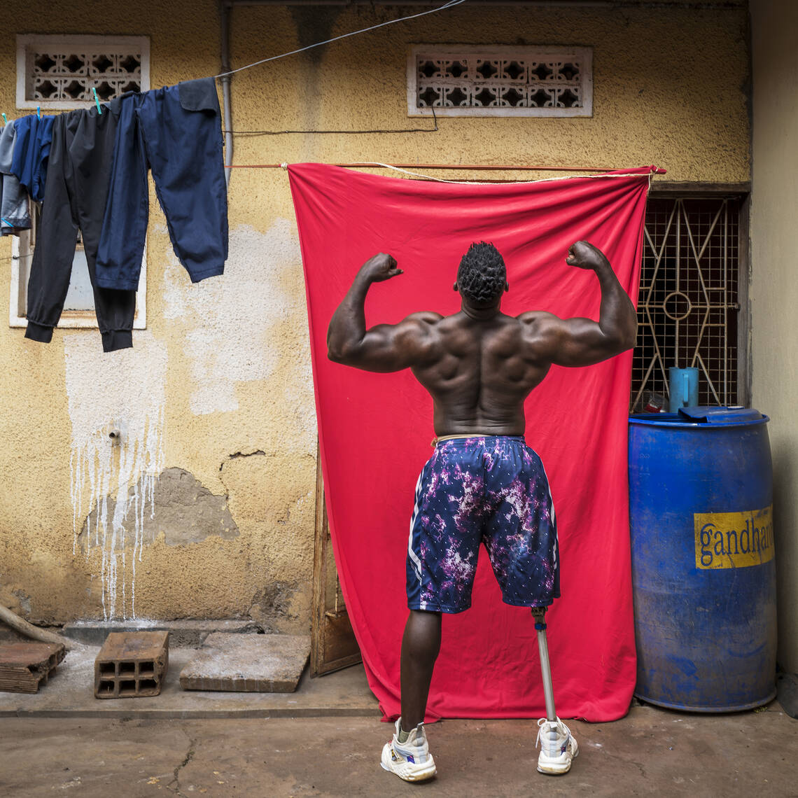 Keyvisual der Ausstellung World Press Photo 2025. Foto: © Marijn Fidder 