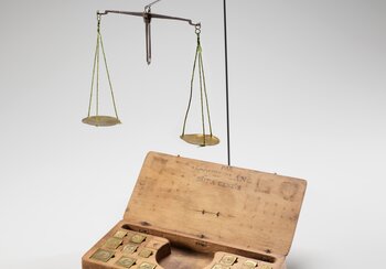 Balance de changeur provenant de Genève | © © Musée national suisse