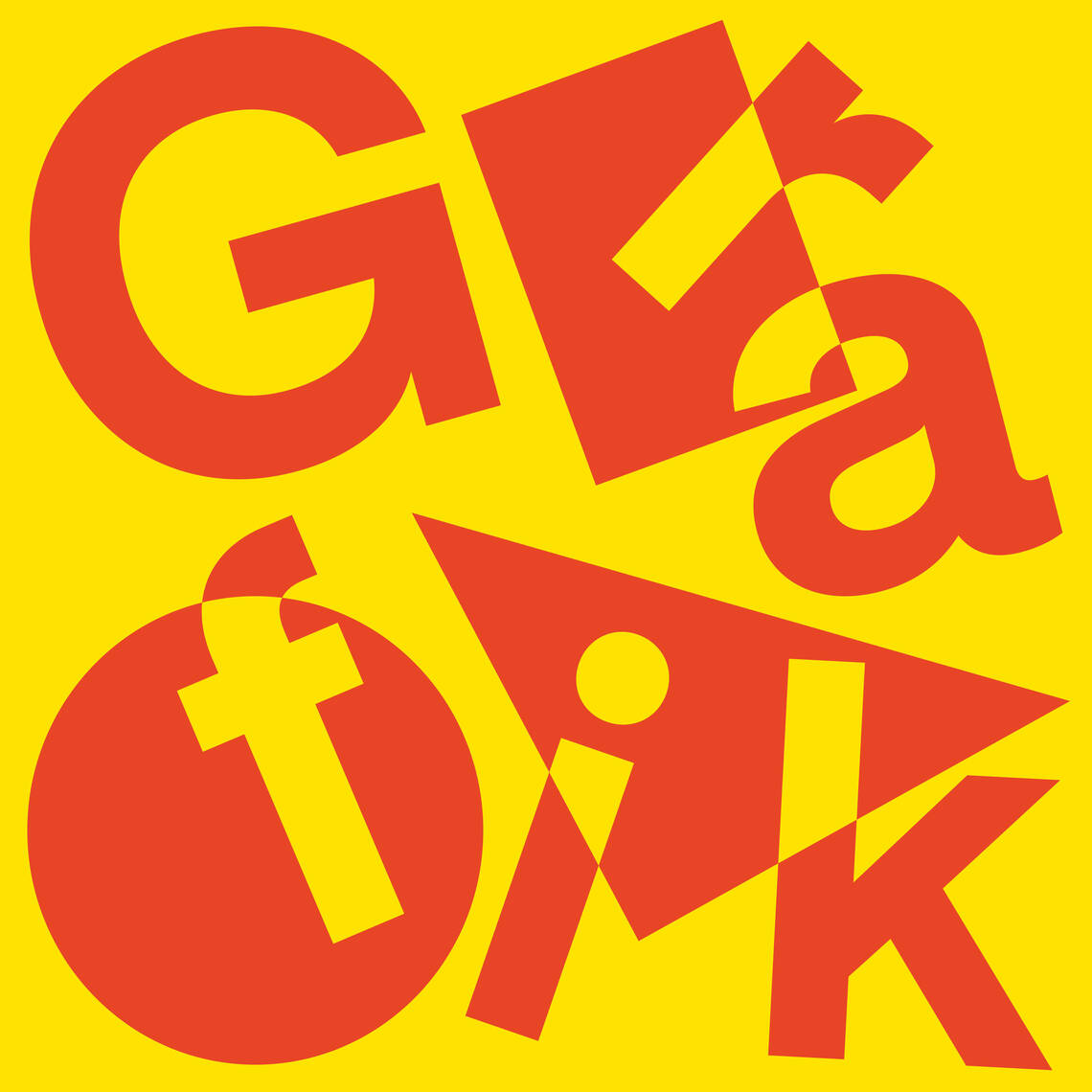 Key visual of the exhibition «Graphics. Designing the everyday»