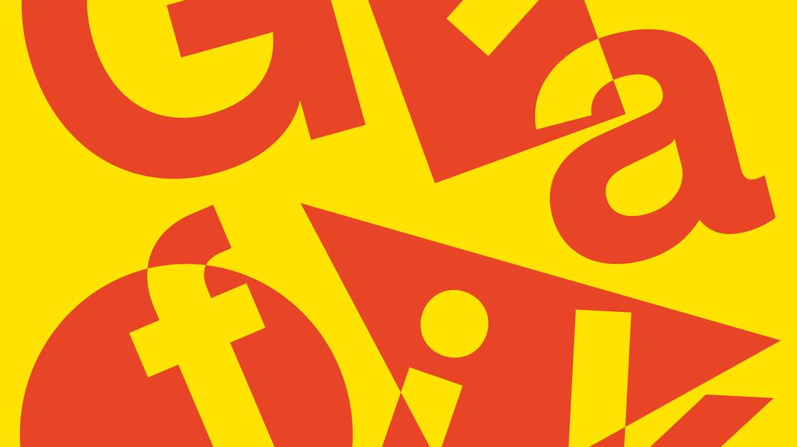 Keyvsiual der Ausstellung «Grafik. Visuelle Gestaltung im Alltag»