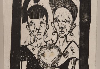 Une gravure sur bois comme modèle