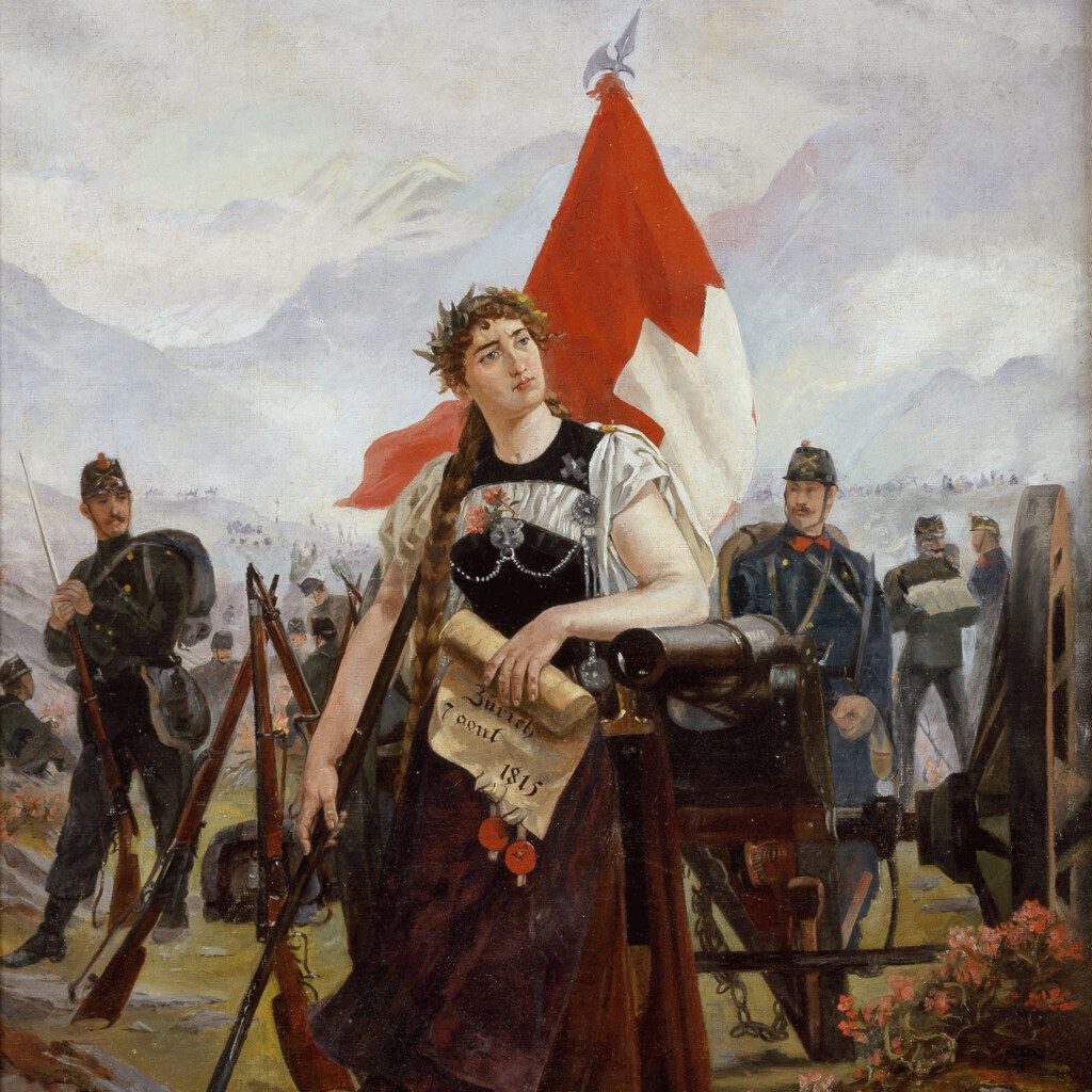 Symbolic image of the exhibition «Wars and us» | Bernisches Historisches Museum, Bern. Foto Stefan Rebsamen | © Bernisches Historisches Museum, Bern. Foto Stefan Rebsamen